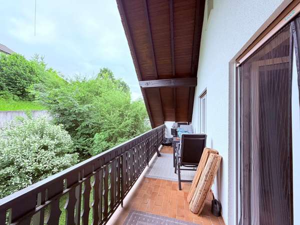 Balkon groß