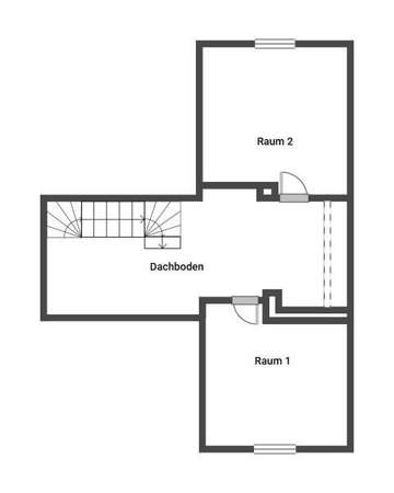 Grundriss Dachgeschoss