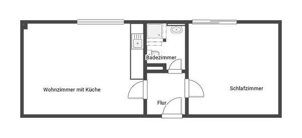 Grundriss Wohnung