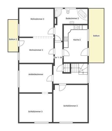 1. Etage
