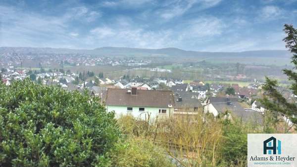 Aussicht vom Balkon