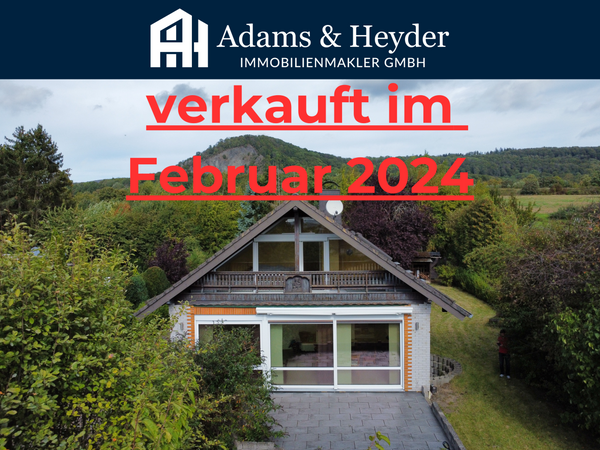 Verkauft! Teilsaniertes Einfamilienhaus mit idyllischem Garten
