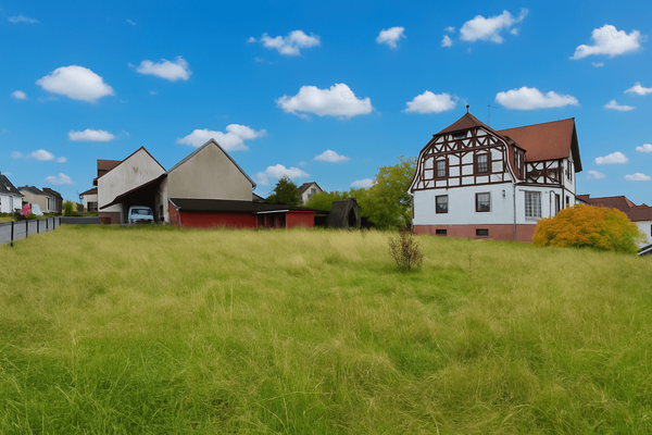 Schöner Bauplatz auf einem ruhigen Eckgrundstück in Löhlbach