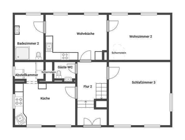 Grundriss Erdgeschoss