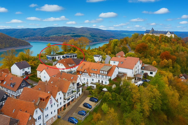 Außen hinten Luftbild