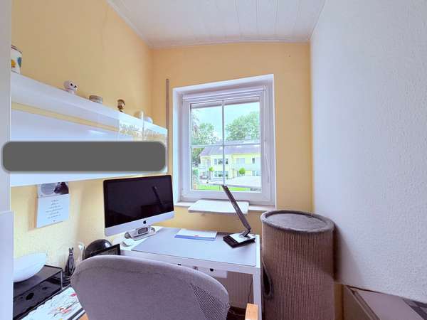 Arbeitsbereich im Schlafzimmer