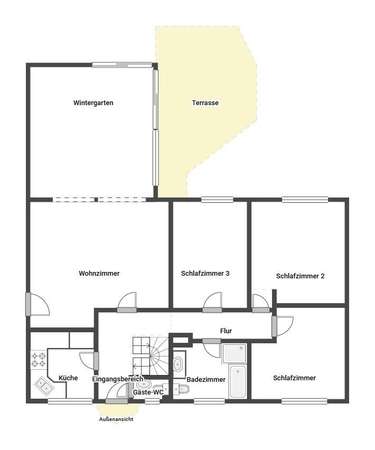 Grundriss Erdgeschoss