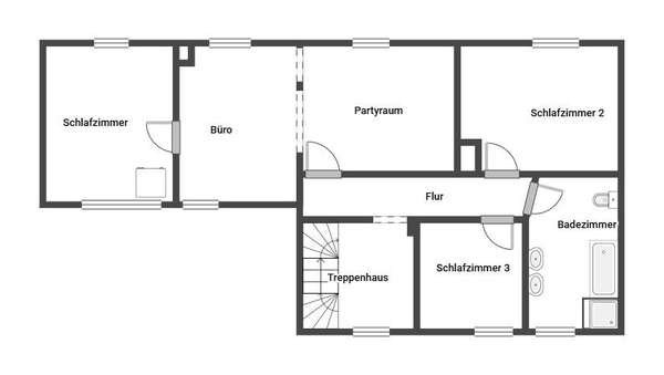 Hausnummer 9: 1. Etage