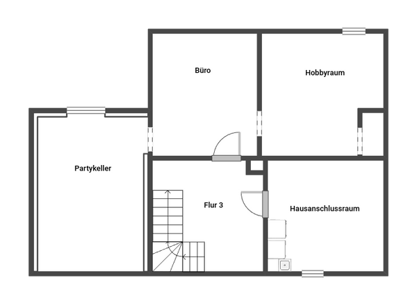 Grundriss Untergeschoss