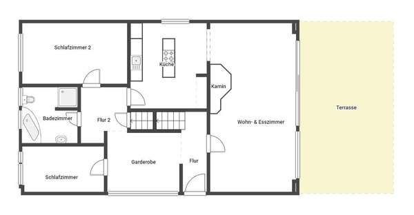 Grundriss Erdgeschoss