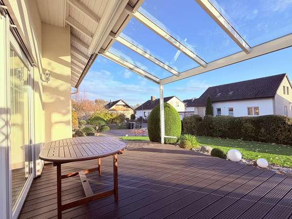 überdachte Terrasse