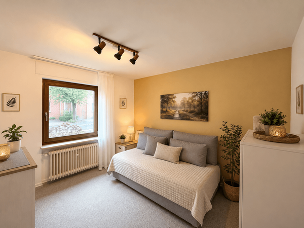 Gästezimmer (mit KI eingerichtet)