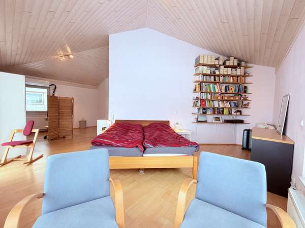 Übersicht Schlafzimmer 2 mit Ankleide, OG