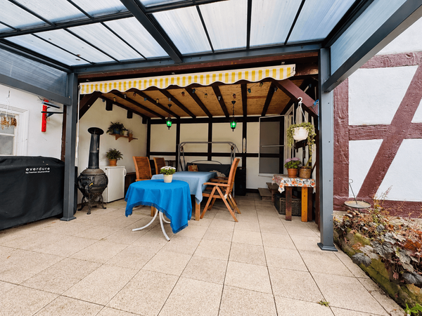 Terrasse hinten