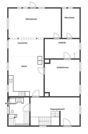 Grundriss Obergeschoss