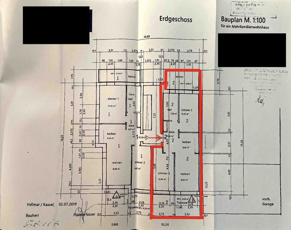 Grundriss Erdgeschoss
