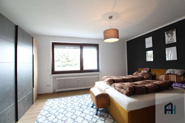 Haus 1: Schlafzimmer Mietwohnung, 1.OG