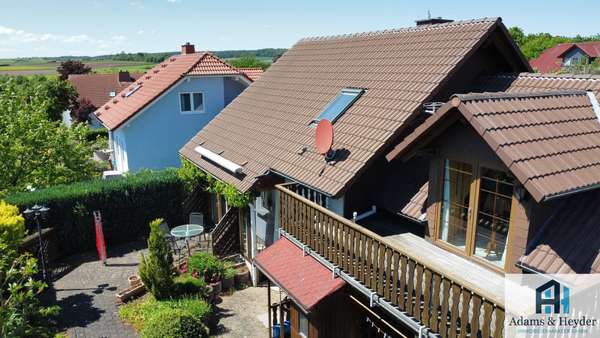 Balkon und Terrasse