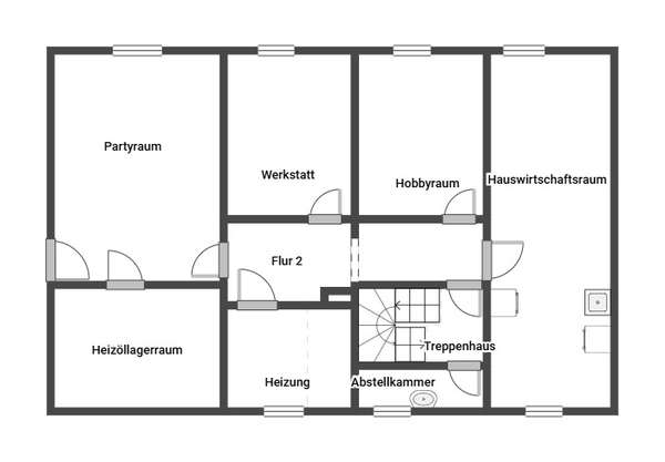 Grundriss UG