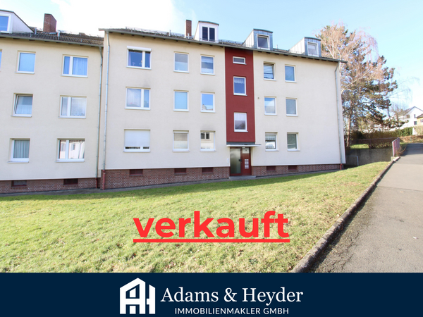 Ideal geschnittene 4-Zimmer-Whg in ruhiger Lage in Kassel-Wesertor wartet auf Ihre Modernisierung!