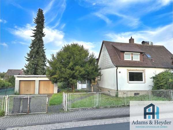 PREISREDUKTION! - Doppelhaushälfte mit Ausbaupotential auf großzügigem Grundstück in Kassel-Süsterfeld