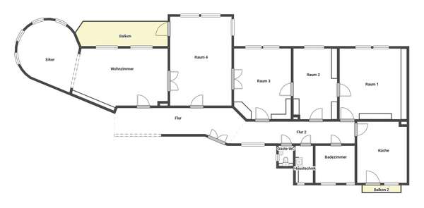 Grundriss, Lassalle, WE3