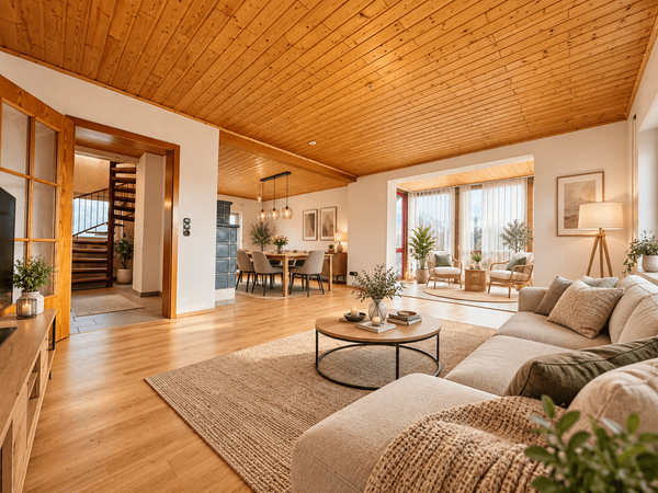 OG Wohn Esszimmer (mit KI-eingerichtet)