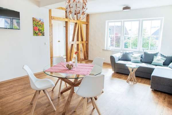 Fewo Dornröschen Wohnzimmer