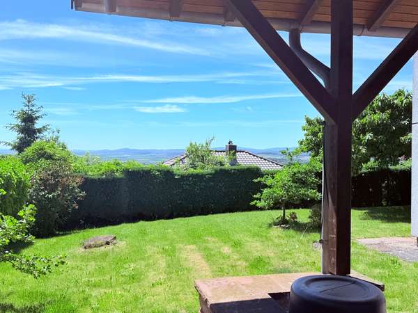 Ausblick vom Garten