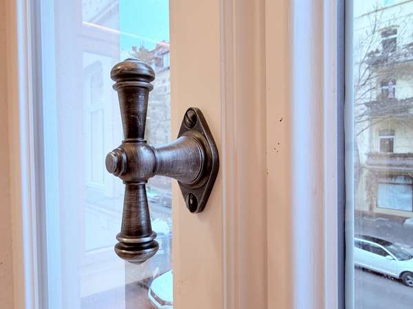 hochwertige Fenster + Griffe