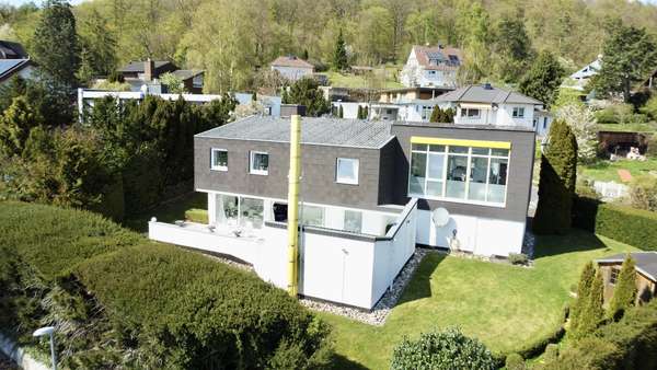 Blick aufs Haus