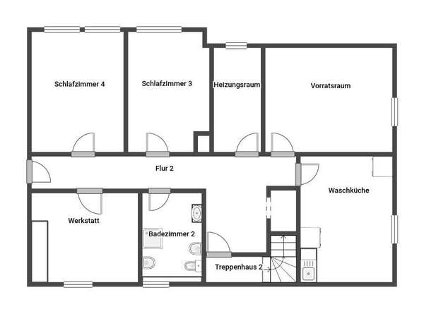 Grundriss Untergeschoss