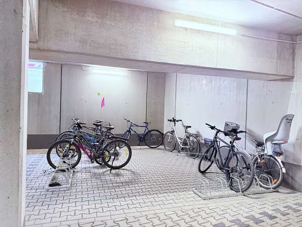 sicher Fahrradstellplatz