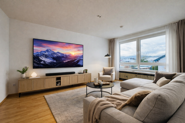 Wohnzimmer OG Anbau (KI-Einrichtungsbeispiel)