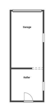 Grundriss Garage+Keller