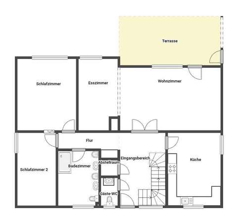 Grundriss Erdgeschoss