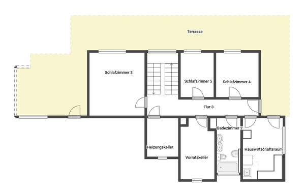 Grundriss Gartengeschoss
