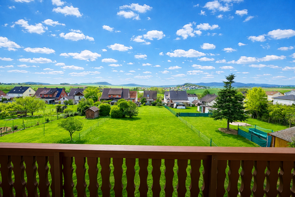 Blick vom Balkon OG