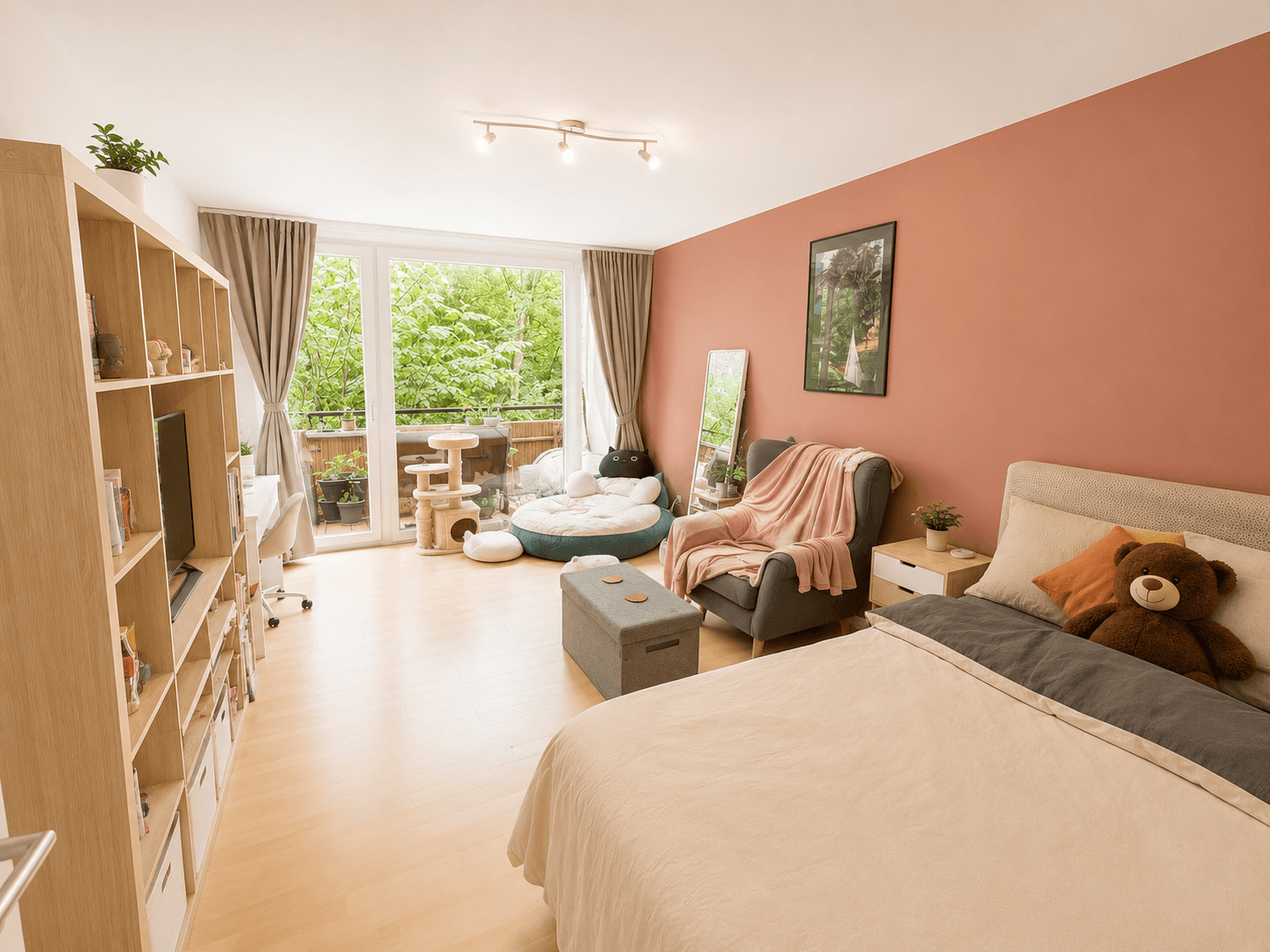 Wohnen im Grünen: Großzügige 3-Zimmer-Wohnung mit ca. 100 m² und Sonnenbalkon – Vorschaubild 5
