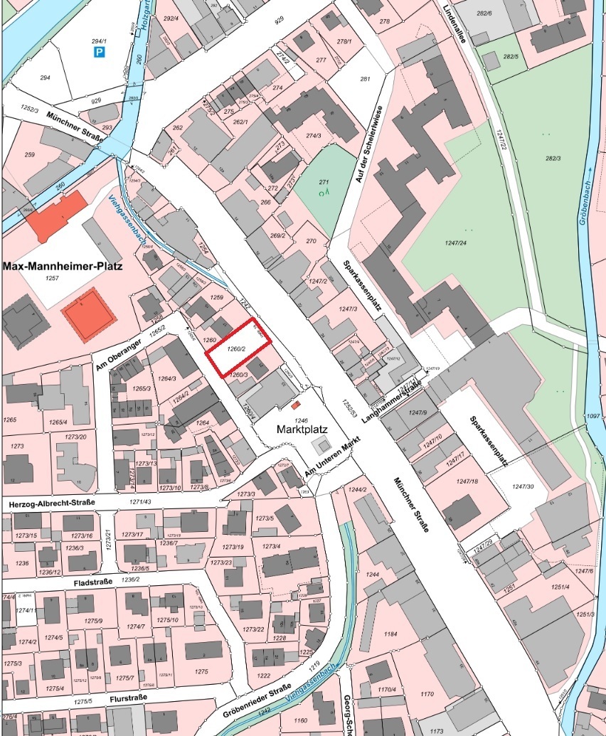 Grundstück im Zentrum (Unterer Markt) von Dachau zu verkaufen! – Vorschaubild 5