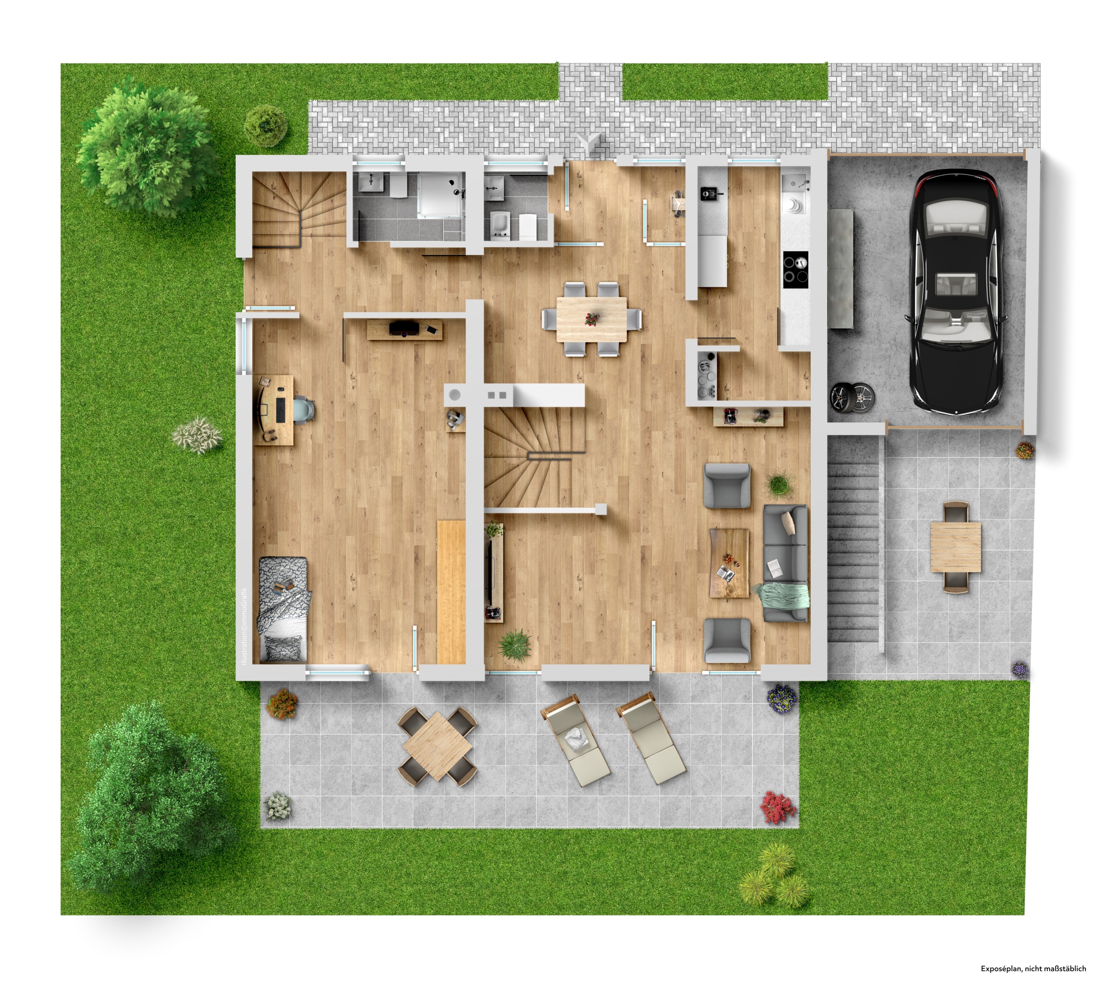 Ihr neues Zuhause mit großzügigem Grundstück in idyllischer Lage von Hebertshausen – Vorschaubild 14