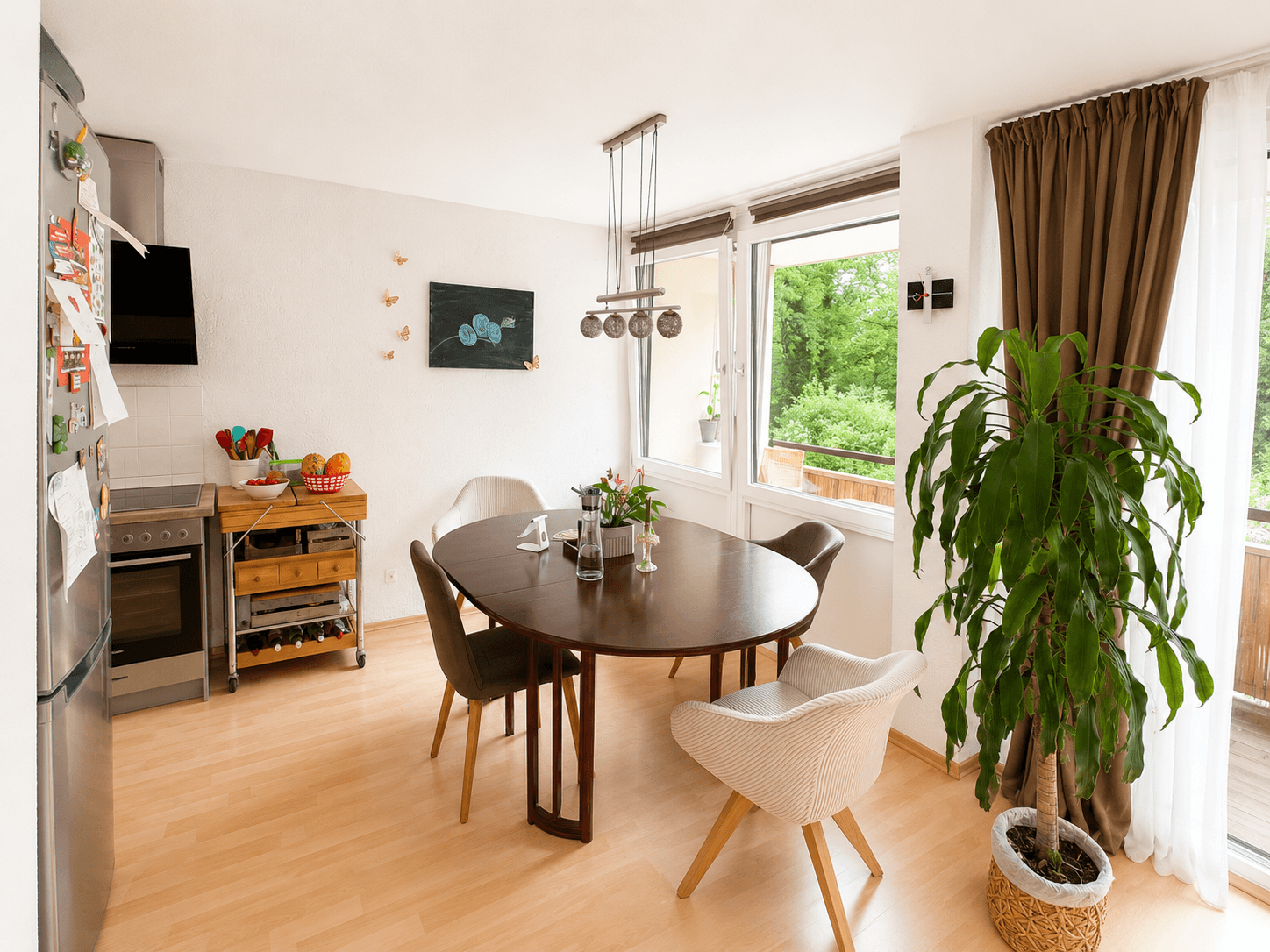 Wohnen im Grünen: Großzügige 3-Zimmer-Wohnung mit ca. 100 m² und Sonnenbalkon – Vorschaubild 3