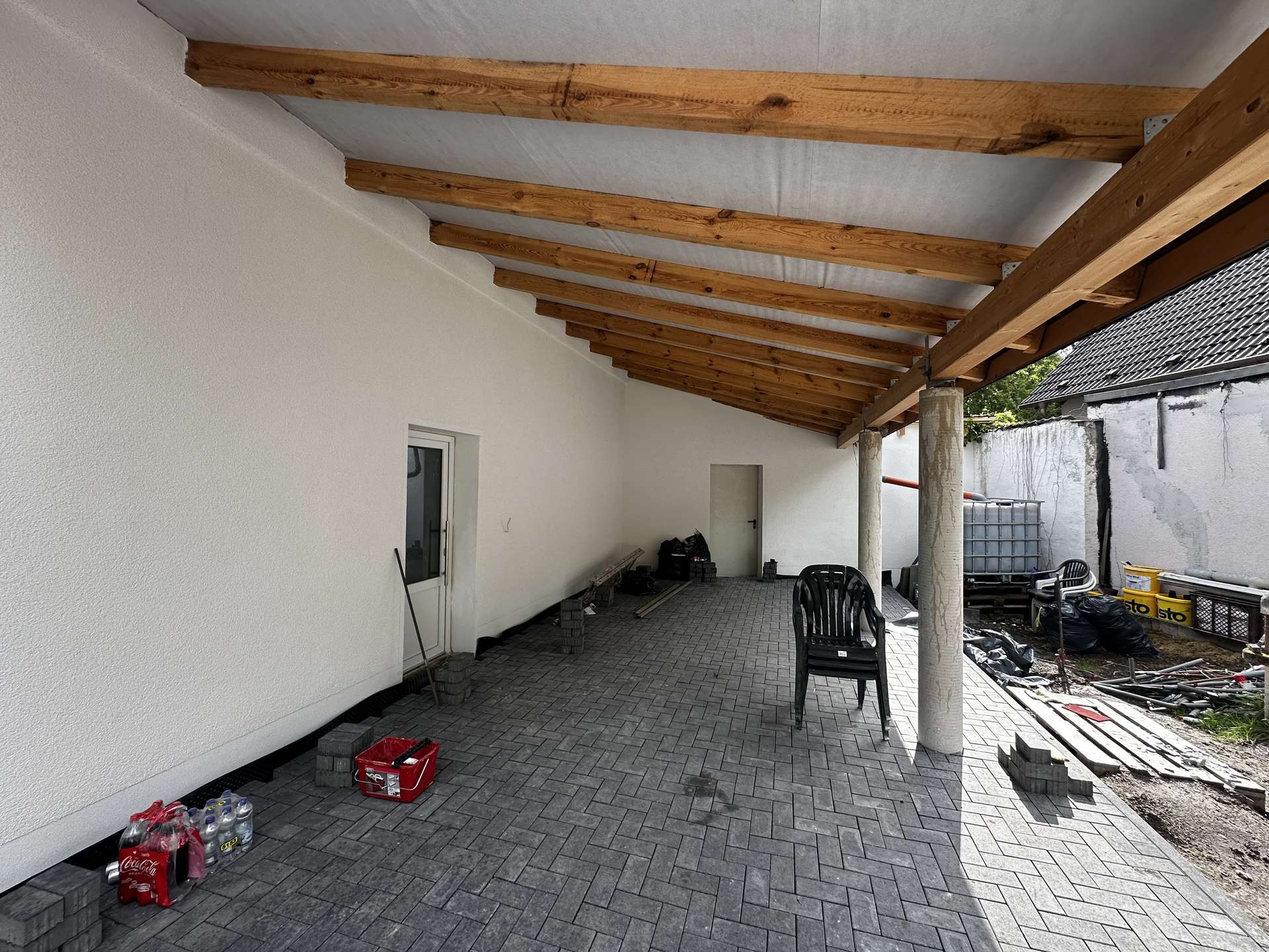 überdachte Terrasse 