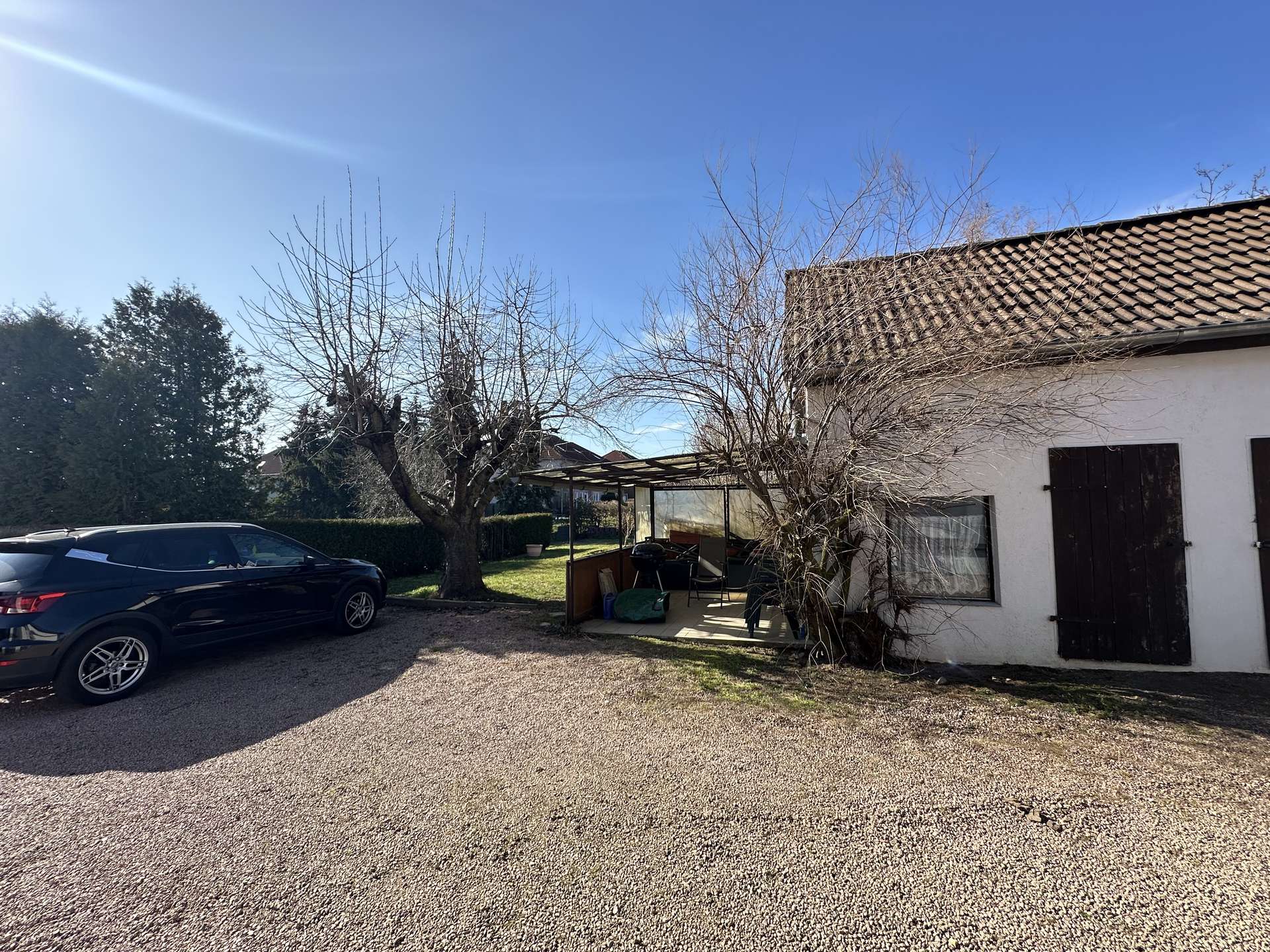Blick zum Garten