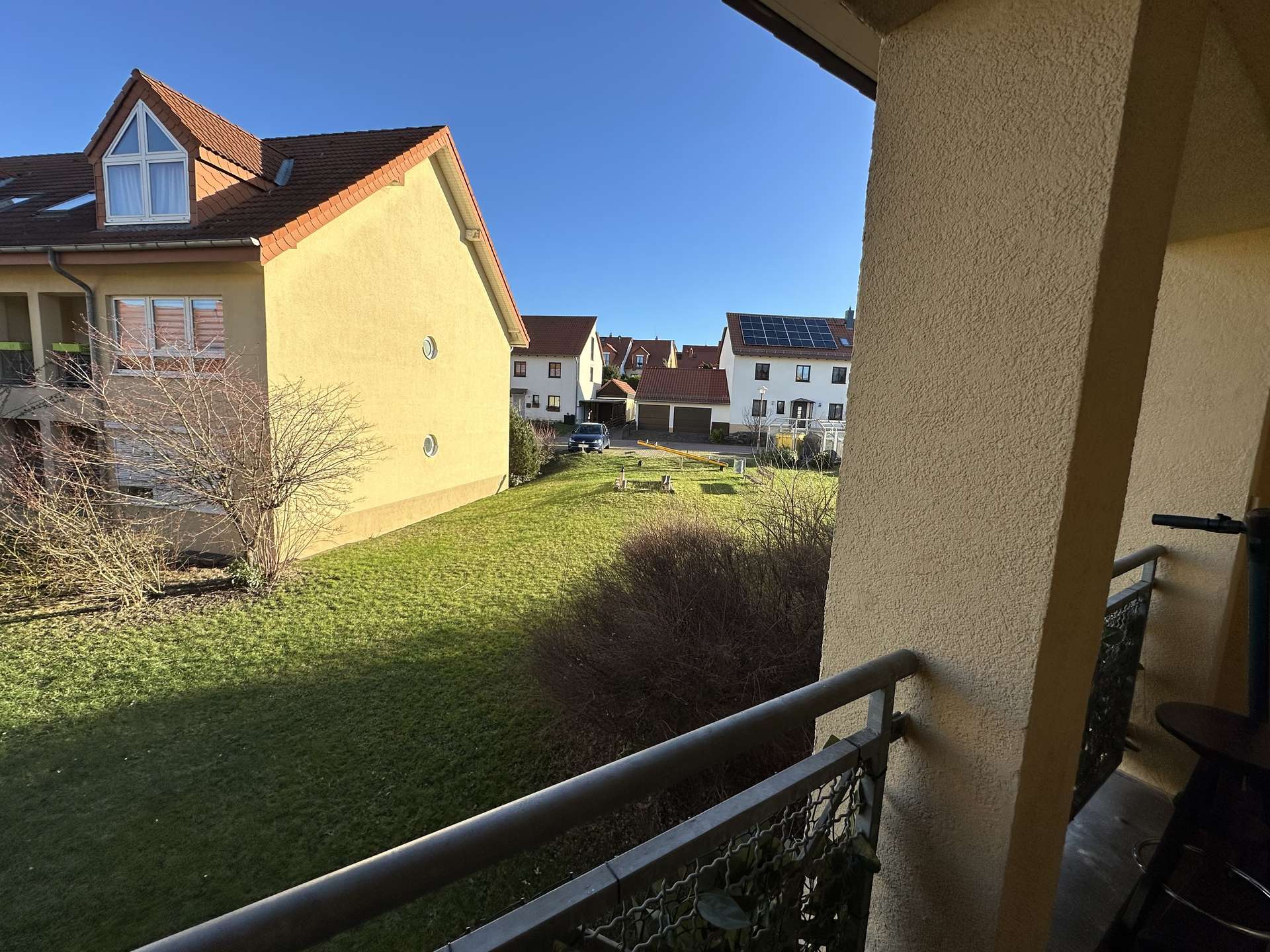 Ausblick Balkon 