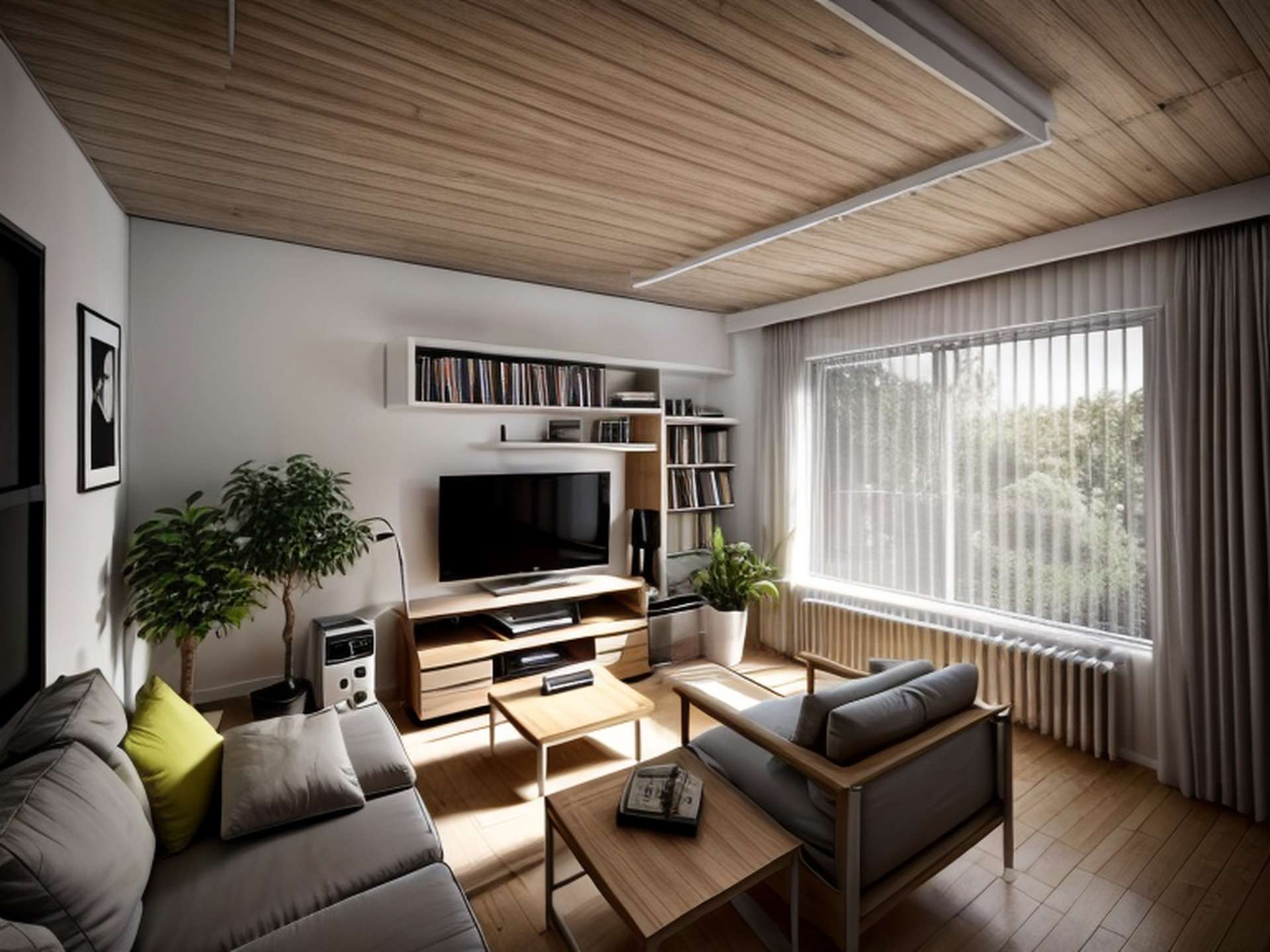 Visualisierung Wohnzimmer 