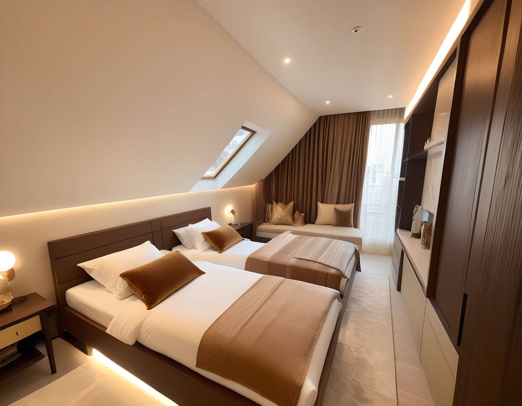 Visualisierung Schlafzimmer 