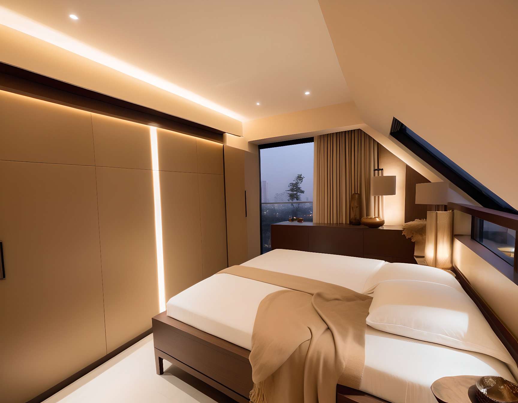 Visualisierung Schlafzimmer 