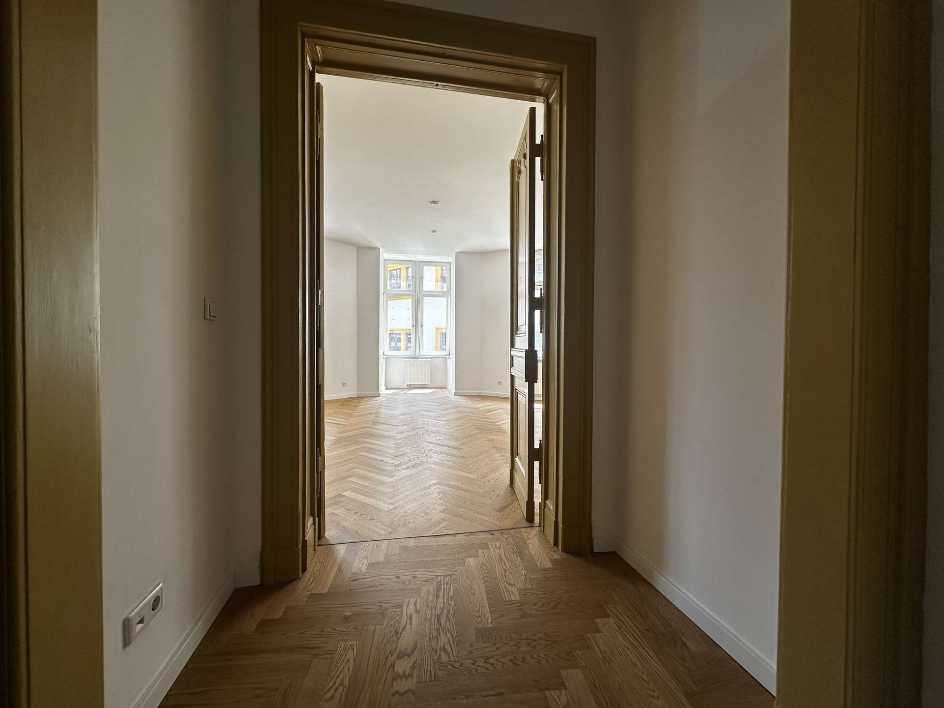 Blick zum Wohnbereich