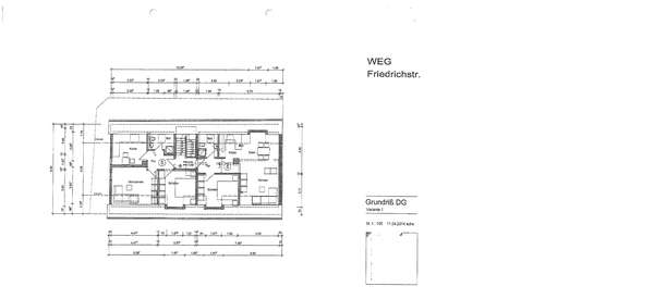 Gut vermietete 2-Zi.DG.Wohnung im Zentrum von Vaihingen an der Enz